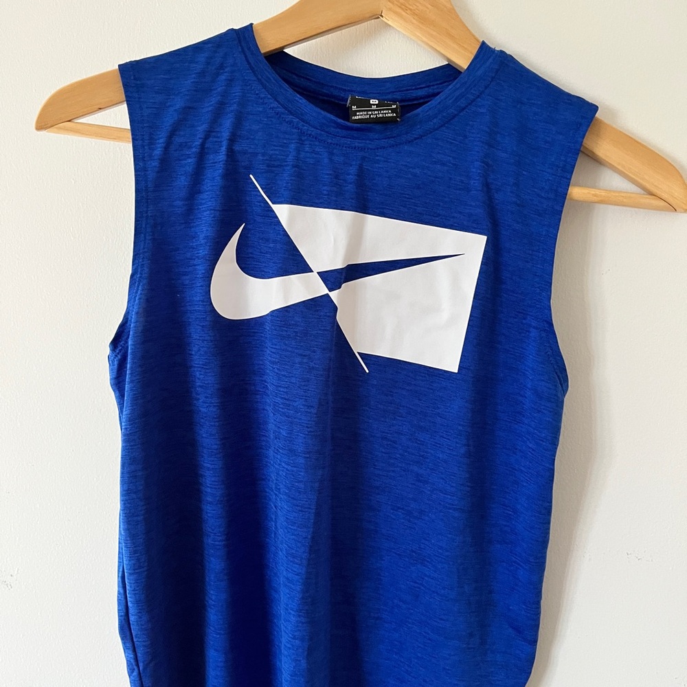 Blue Nike Sleeveless Top